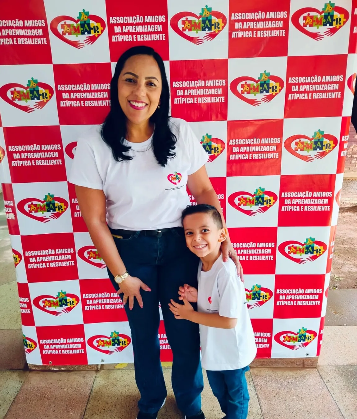 Registro real de atividade de aprendizagem e convivência da AMAAR
